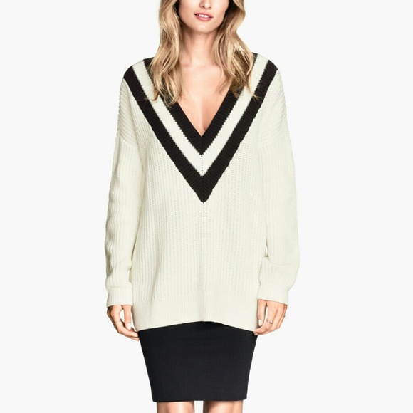 H&M Sweaters - Deep V-Neck Sweater
