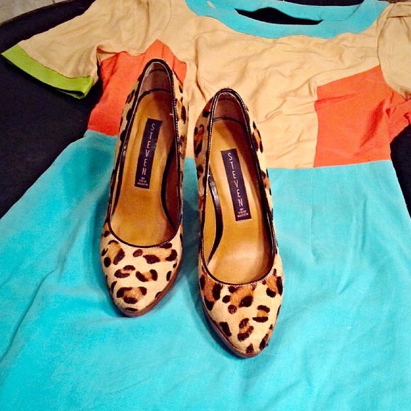 Steve Madden Leopard Print Heels