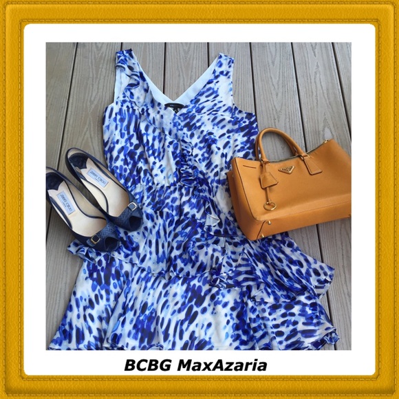 BCBG MaxAzria 100% silk dress - Picture 1 of 3