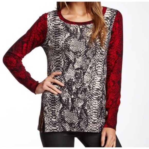 Long sleeve Colorblock pullover sweater. - Picture 3 of 3