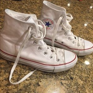 White high top converse