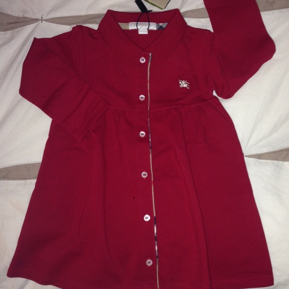 Burberry baby girl dress size 12M
