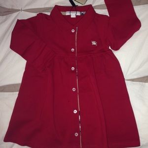 Burberry baby girl dress size 12M