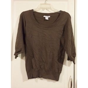 Brown thin sweater