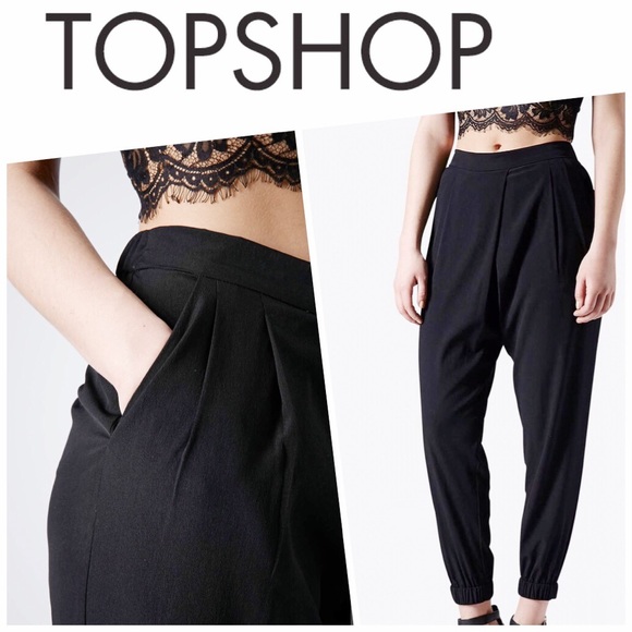 Topshop Pants - HP! Topshop wrap pleated pants