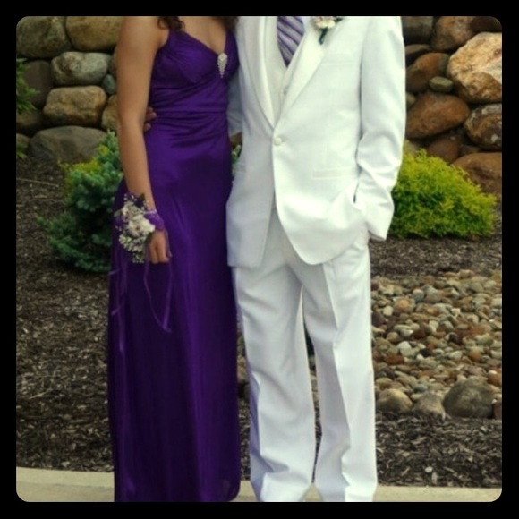 Simple Purple prom/formal dress