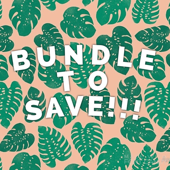 BUNDLE TO SAVE 20% OFF
