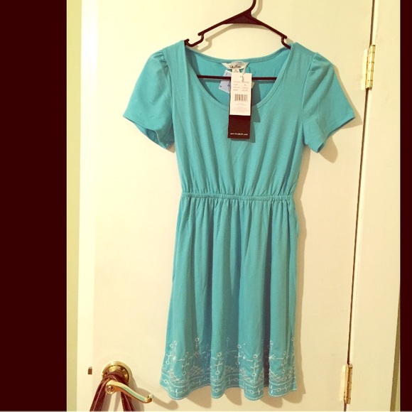 Blue dress