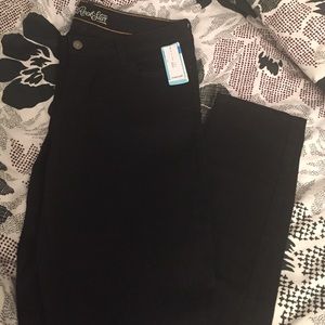 Old navy rockstar skinny jeans black size 14 tall