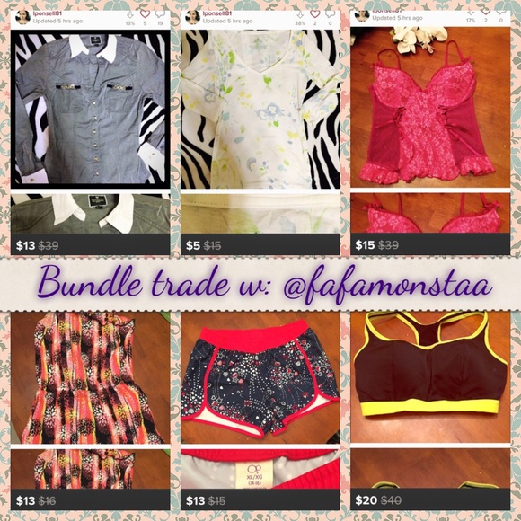‼️ TRADE BUNDLE for: @fafamonstaa ‼️