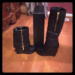 Black Leather boots