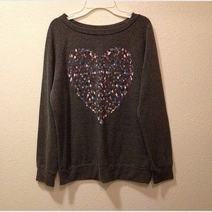 Heart sweater