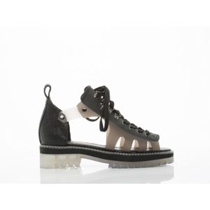 Lazar - Black Sporty Sandal Open Toe