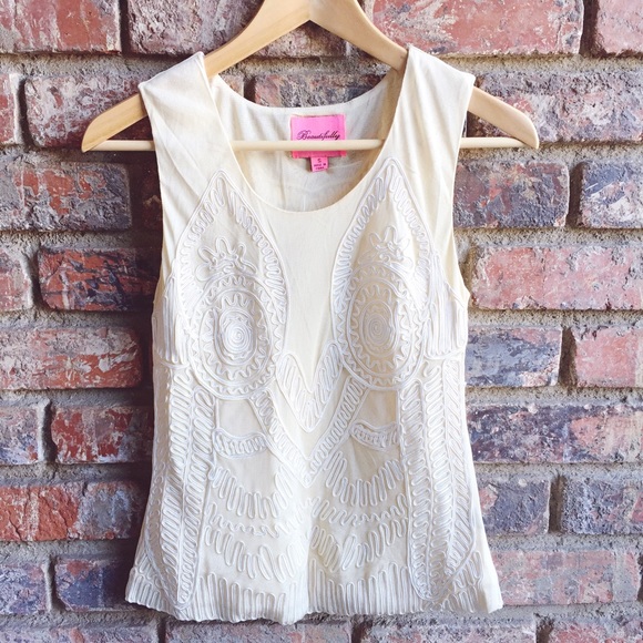 Beautifully Tops - Ivory top