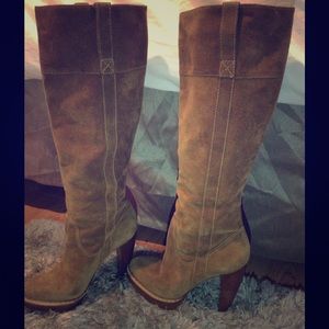 Slouchy suede Michael kors boots