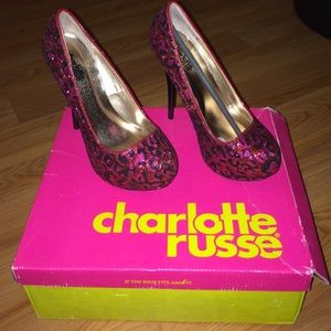 Pink glitter heals never warn