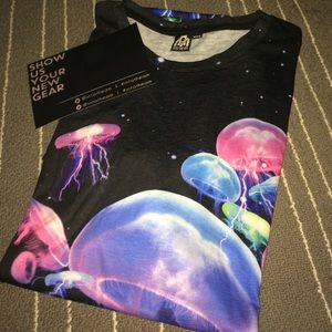 Mens Into the AM jellyfish shirt