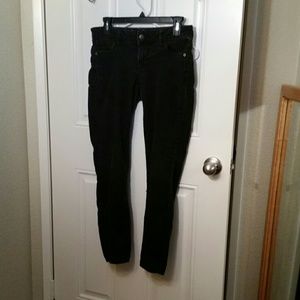 Black stretchy jeggings