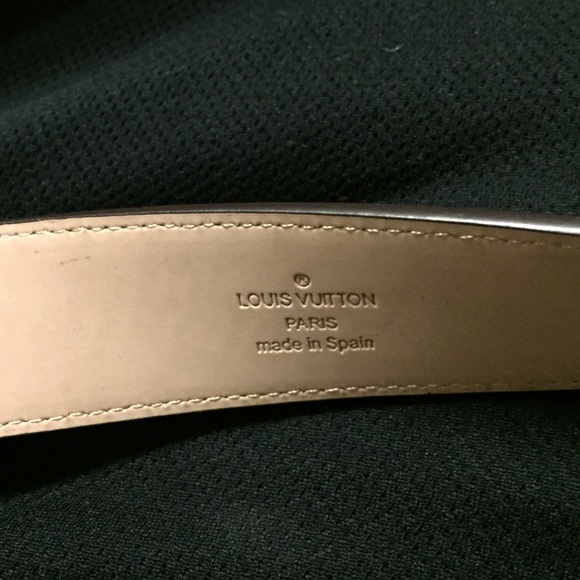 LV gold/brown belt 10/10 condition main image 4