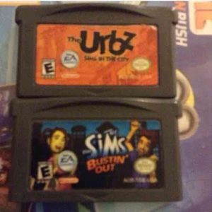 The sims GBA bundle