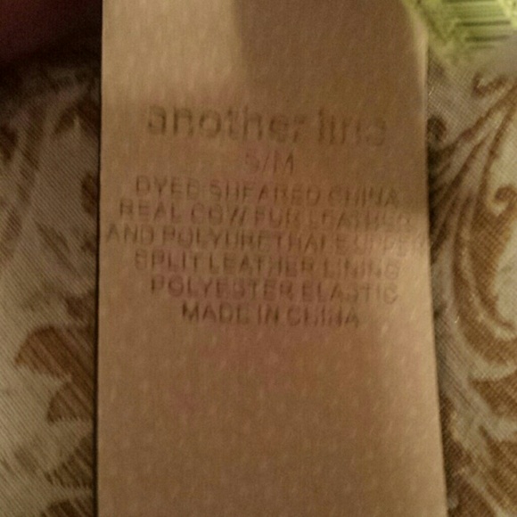 Dillards Leopard Fur/Gold Buckle Leather Belt - Picture 4 of 4