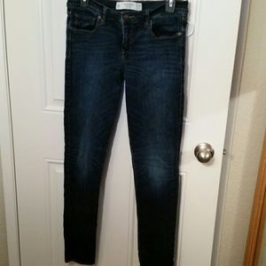 Dark blue skinny jeans