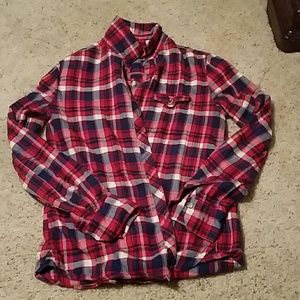 Urban Outfitters BDG boyfriend fit plaid flannel S