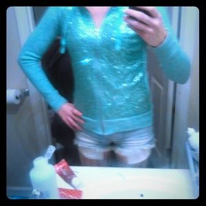 Cute sparkling hoodie!!