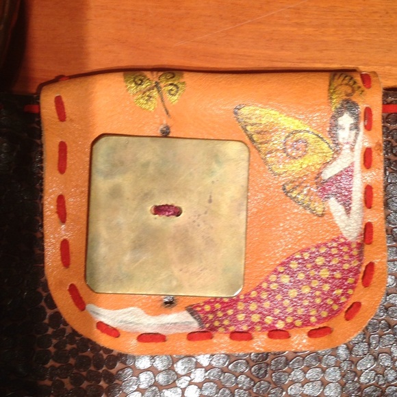 2X HP🎉 🚫SOLD🚫 artisan fairy leather handbag - Picture 2 of 4