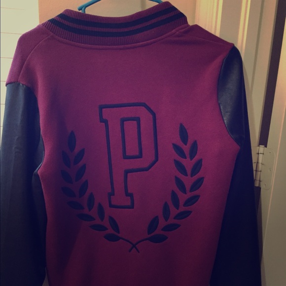 Pink Varsity Jacket