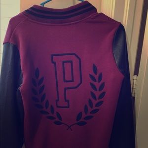 Pink Varsity Jacket