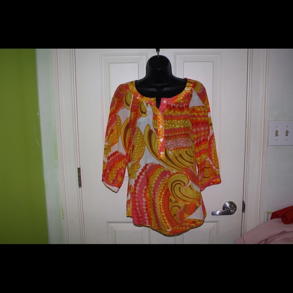 Trina Turk for banana republic top