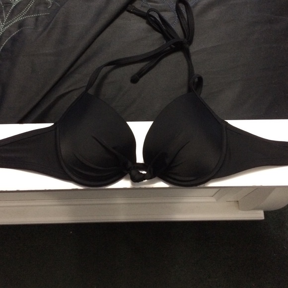 Arie Black Push Up Bikini Top
