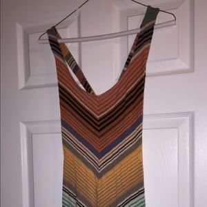 Cris cross back maxi dress
