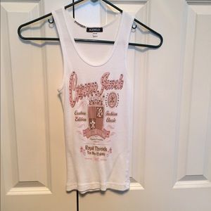 Bejeweled tank top