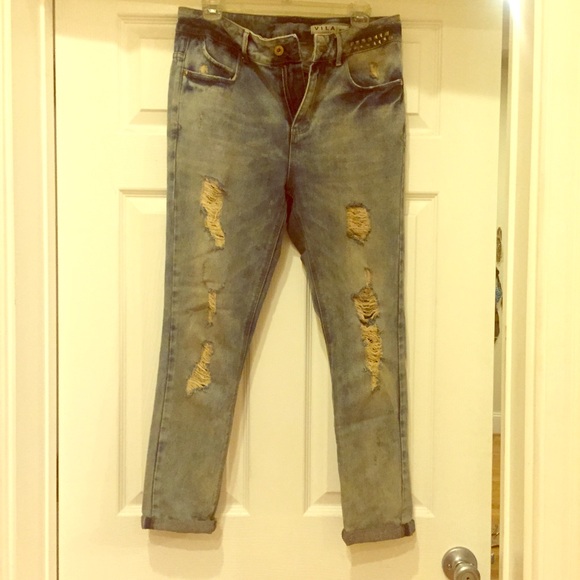 ASOS Distressed Skinny Boyfriend Jean