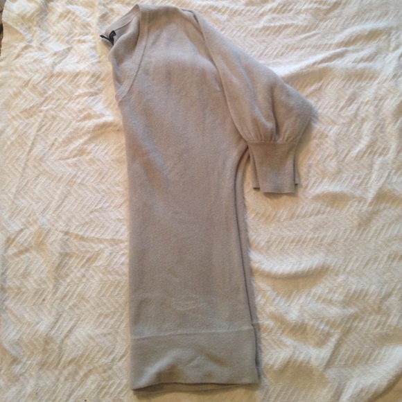 Light gray dolman style tunic