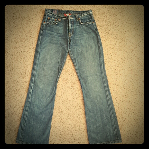 Lucky Brand Easy Rider Distressed Jeans