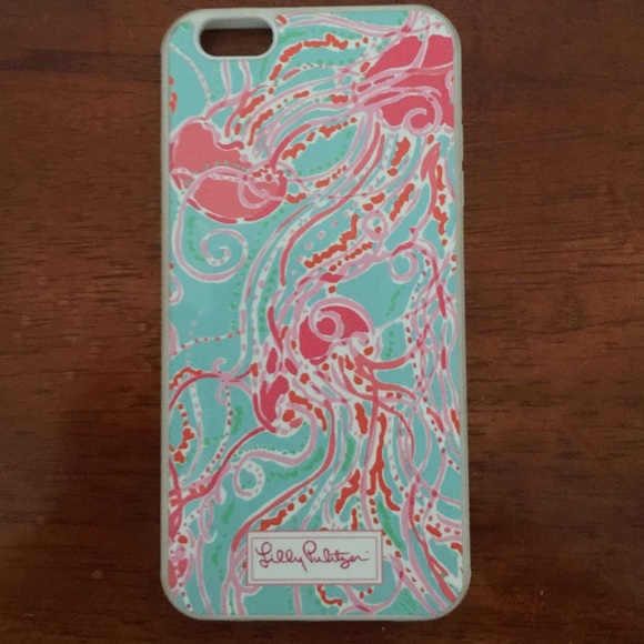 Authentic lilly puiltzer iPhone 6 plus case!