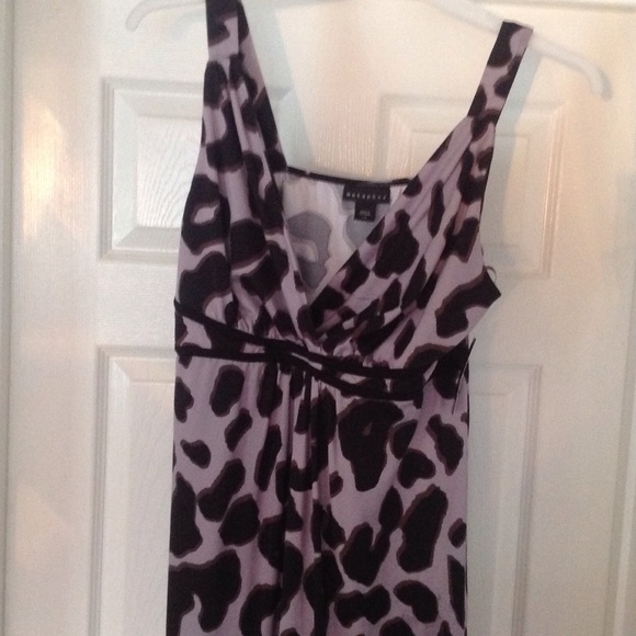 Purple and black dress - Picture 1 of 4