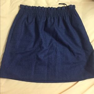 J. Crew Wool Bell Mini Skirt, Size 8