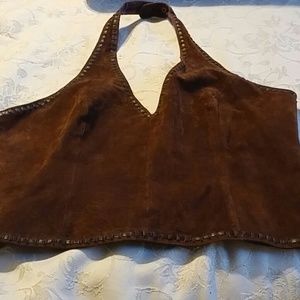 Dark Brown Halter