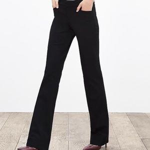 Banana Republic Sloan Fit Black Trouser Pants