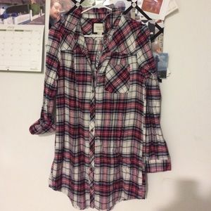 Forever 21 flannel dress