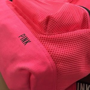 Pink backpack