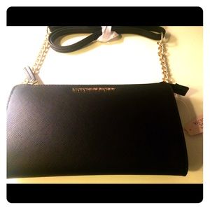 Black Victoria's Secret cross body bag