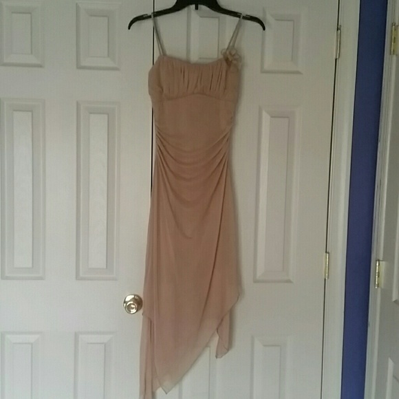 Nude dress with some sparkle