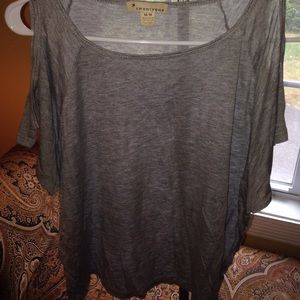 Cut out shoulder Top