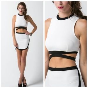 Crop top & Skirt Set