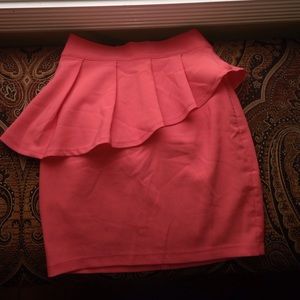 Peplum Skirt